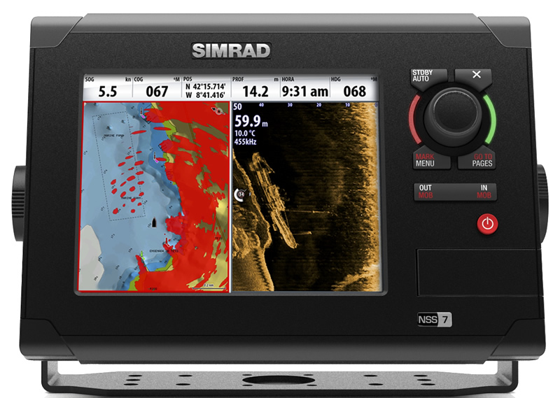 Chart Plotter Depth Sounder